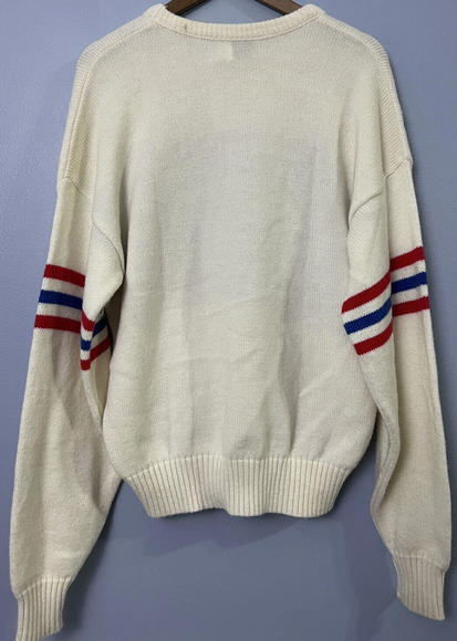 Vintage Cliff Engle LTD Washington Capitals NHL Hockey Sweater USA 80s Size XL - Picture 11 of 12